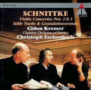 Alfred Schnittke (1934-1998): Violinkonzerte Nr.2 &amp; 3, CD