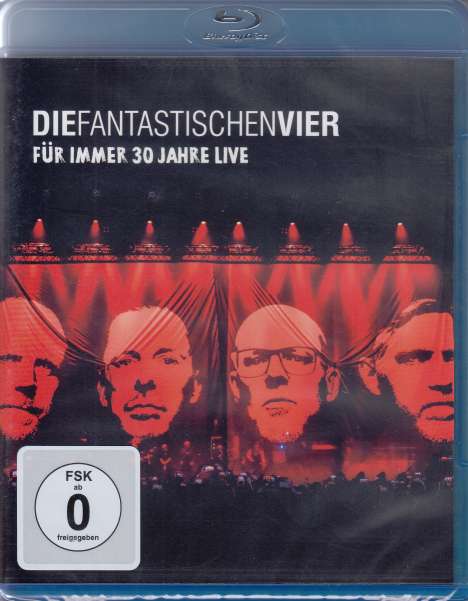 Die Fantastischen Vier: Für immer 30 Jahre Live, Blu-ray Disc