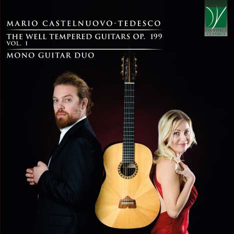 Mario Castelnuovo-Tedesco (1895-1968): Die wohltemperierten Gitarren op.199 Vol.1, CD