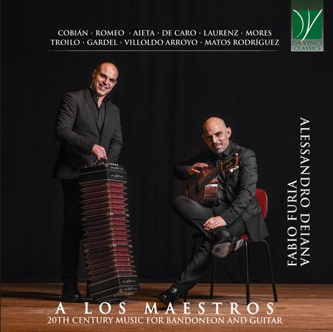 Musik für Bandoneon &amp; Gitarre "A Los Maestros", CD