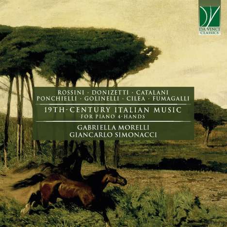 19th Century Italian Music for Piano 4-Hands, CD