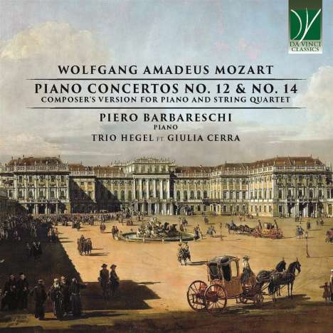 Wolfgang Amadeus Mozart (1756-1791): Klavierkonzerte Nr.12 &amp; 14 für Klavierquintett, CD