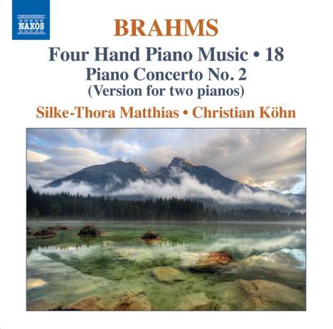 Johannes Brahms (1833-1897): Klaviermusik zu 4 Händen Vol.18, CD