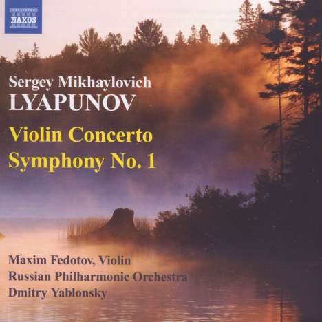 Sergei Lyapunov (1859-1924): Symphonie Nr.1, CD