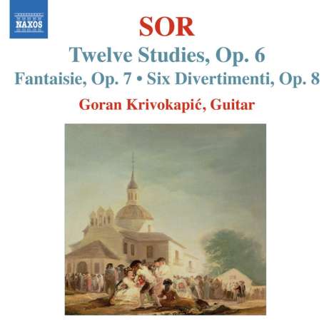 Fernando Sor (1778-1839): Etüden op.6 Nr.1-12, CD