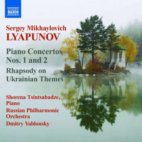 Sergei Lyapunov (1859-1924): Klavierkonzerte Nr.1 &amp; 2 (op.4 &amp; 38), CD