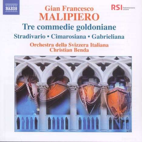 Gian Francesco Malipiero (1882-1974): Symphonische Fragmente aus "Tre Commedie Goldoniane", CD