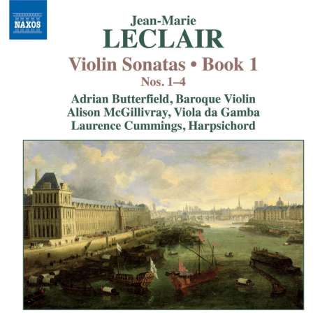 Jean Marie Leclair (1697-1764): Sonaten für Violine &amp; Bc Heft 1 Nr.1-4 (op.1 Nr.1-4), CD