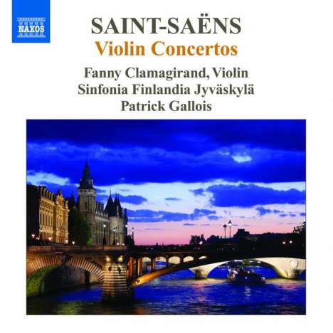 Camille Saint-Saens (1835-1921): Violinkonzerte Nr.1-3, CD