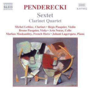 Krzysztof Penderecki (1933-2020): Sextett für Klarinette,Horn,Violine,Viola,Cello &amp; Klavier, CD