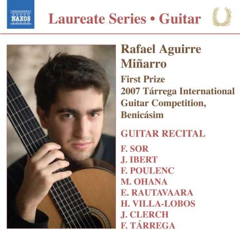 Rafael Aguirre Minarro - Guitar Recital, CD