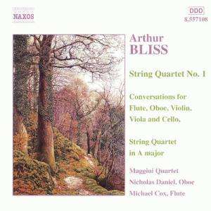 Arthur Bliss (1891-1975): Streichquartett Nr.1, CD