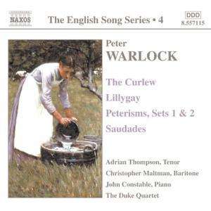 Peter Warlock (1894-1930): Lieder, CD