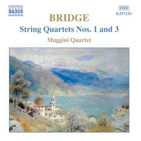 Frank Bridge (1879-1941): Streichquartette Nr.1 &amp; 3, CD