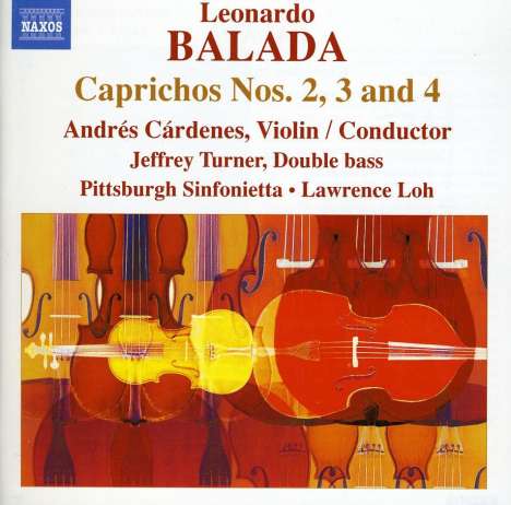 Leonardo Balada (geb. 1933): Caprichos Nr.2-4, CD