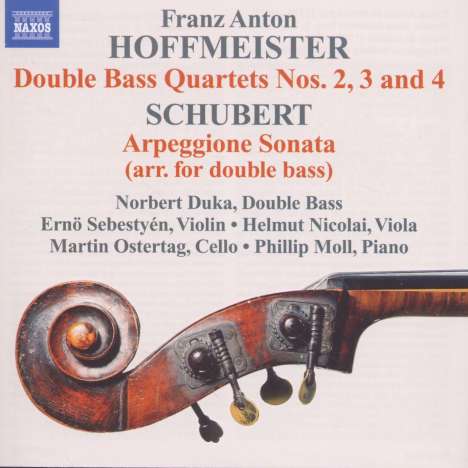 Franz Anton Hoffmeister (1754-1812): Kontrabaßquartette Nr.2-4, CD