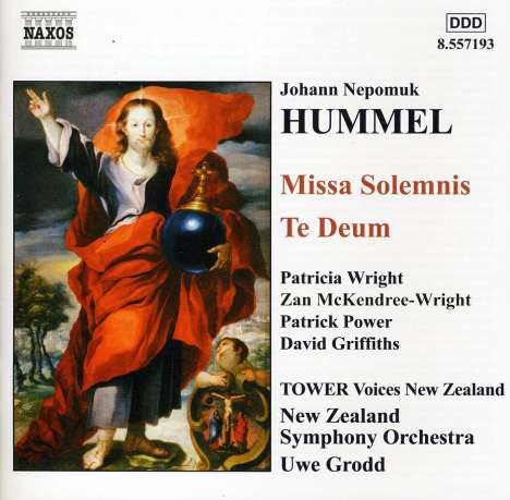 Johann Nepomuk Hummel (1778-1837): Missa Solemnis C-Dur, CD