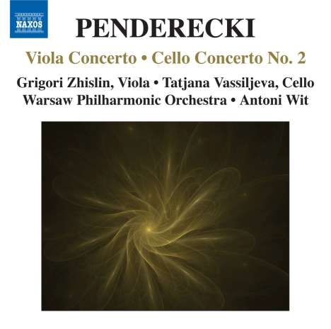 Krzysztof Penderecki (1933-2020): Violakonzert, CD