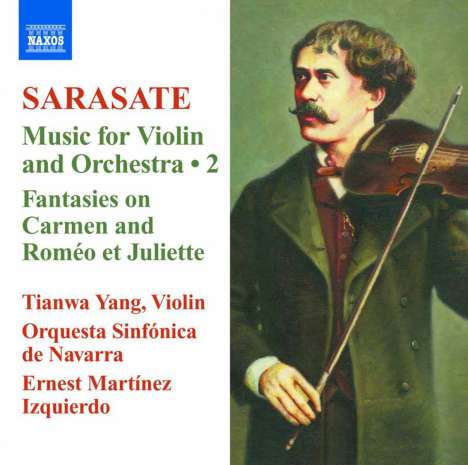 Pablo de Sarasate (1844-1908): Musik für Violine &amp; Orchester Vol.2, CD