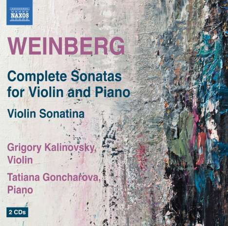 Mieczyslaw Weinberg (1919-1996): Sämtliche Violinsonaten, 2 CDs