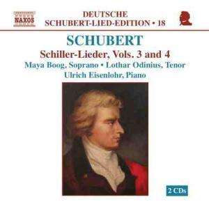Franz Schubert (1797-1828): Lieder "Schiller-Lieder" Vol.3 &amp; 4, 2 CDs