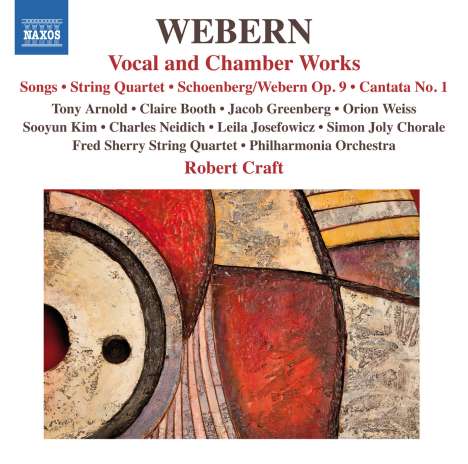 Anton Webern (1883-1945): Kammermusik und Vokalwerke, CD