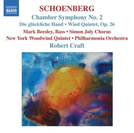 Arnold Schönberg (1874-1951): Kammersymphonie Nr.2 op.38, CD
