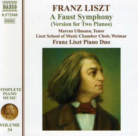 Franz Liszt (1811-1886): Klavierwerke Vol.34, CD