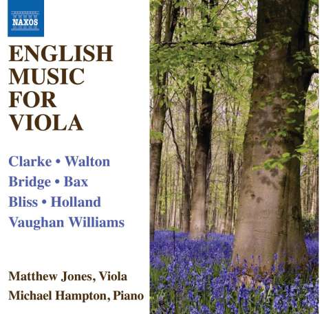 Matthew Jones - English Music For Viola, CD