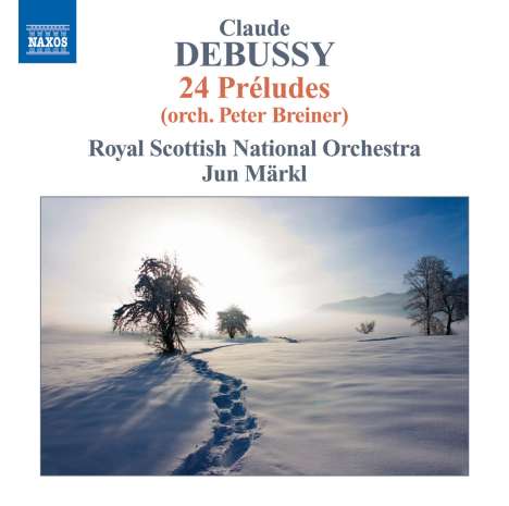 Claude Debussy (1862-1918): Preludes Heft 1 &amp; 2 für Orchester, CD