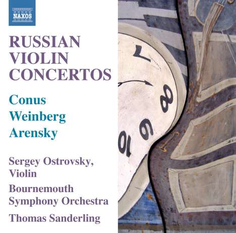Sergey Ostrovsky - Russian Violin Concertos, CD