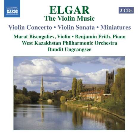 Edward Elgar (1857-1934): Violinkonzert op.61, 3 CDs