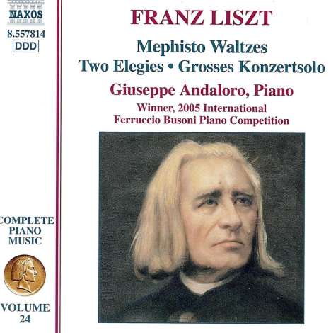 Franz Liszt (1811-1886): Klavierwerke Vol.24, CD