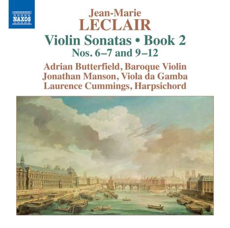 Jean Marie Leclair (1697-1764): Sonaten für Violine &amp; Bc Heft 2 Nr.6,7,9-12 (op.2 Nr.6,7,9-12), CD