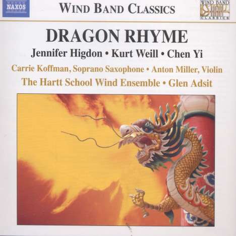 The Hartt School Wind Ensemble - Dragon Rhyme, CD
