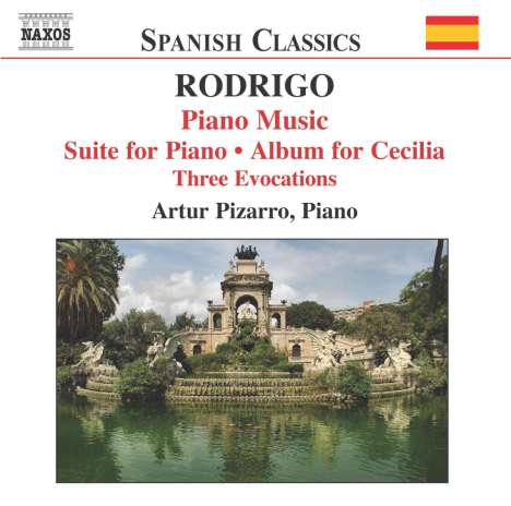 Joaquin Rodrigo (1901-1999): Klavierwerke Vol.2, CD