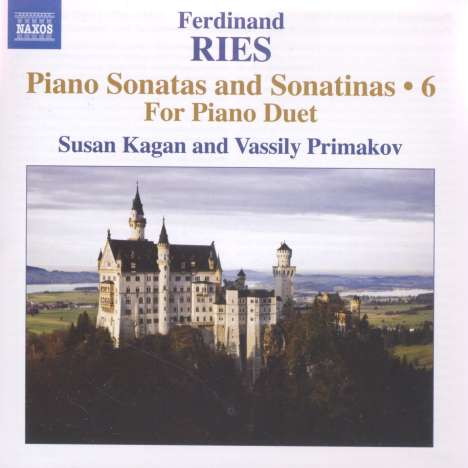 Ferdinand Ries (1784-1838): Klaviersonaten &amp; Sonatinen Vol.6, CD