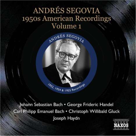 Andres Segovia - 1950s American Recordings Vol.1, CD