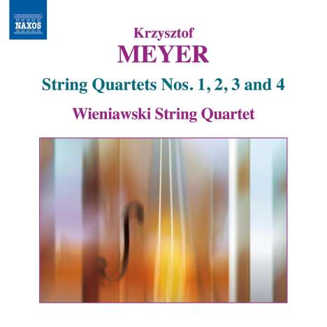 Krzysztof Meyer (geb. 1943): Streichquartette Nr.1-4, CD