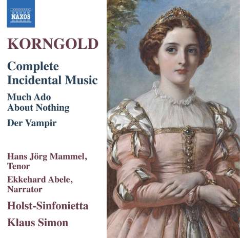 Erich Wolfgang Korngold (1897-1957): Much Ado about Nothing op.11 (Komplette Bühnenmusik), CD