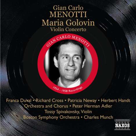 Gian-Carlo Menotti (1911-2007): Maria Golovin, CD