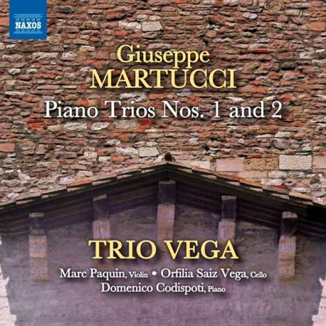 Giuseppe Martucci (1856-1909): Klaviertrios Nr.1 &amp; 2 (op.59 &amp; 62), CD