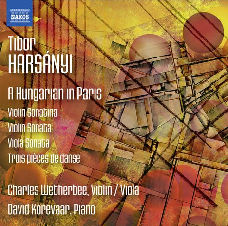 Tibor Harsanyi (1898-1954): Kammermusik für Violine "A Hungarian in Paris", CD
