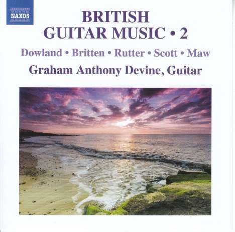 Graham Anthony Devine - British Guitar Music Vol.2, CD