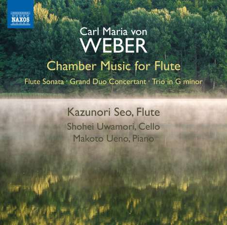 Carl Maria von Weber (1786-1826): Kammermusik für Flöte, CD