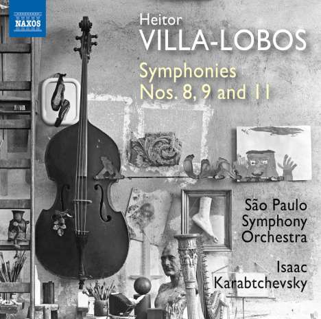 Heitor Villa-Lobos (1887-1959): Symphonien Nr.8,9,11, CD