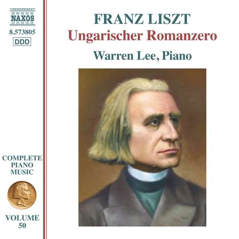 Franz Liszt (1811-1886): Klavierwerke Vol.50 - Ungarischer Romanzero, CD