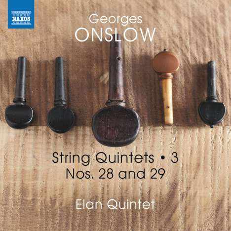 Georges Onslow (1784-1852): Streichquintette Vol.3, CD