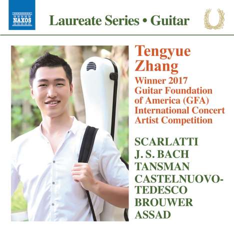 Tengyue Zhang - Winner 2017 Guitar Foundation of America (International Concert Artist Competition), CD