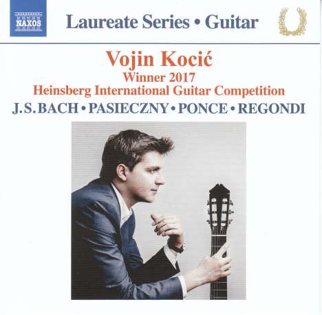 Vojin Kocic - Winner 2017 Heinsberg International Guitar Competition, CD